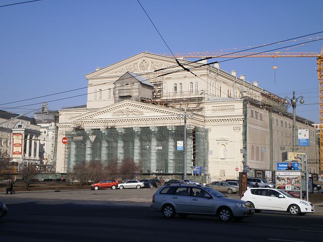 Bolshoi Theatre Restoration | Superchilum | CC BY-SA 3.0